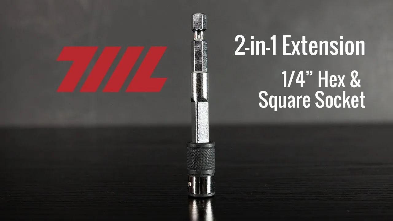 711L Tools Hex Bit and Socket 2-in-1 Extension - Review and Unbox