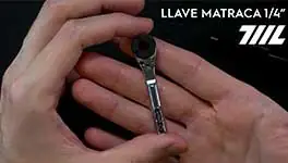 Llave de matraca 711L para multiherramientas con encaje de 1 4' 264x150