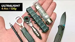 SUPER ultralight tools for everyday carry (EDC) 264x150