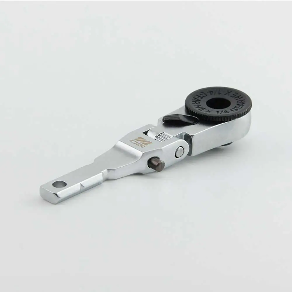 Flat End Flex Head Ratchet Wrench-Flex-Ratchet-E2