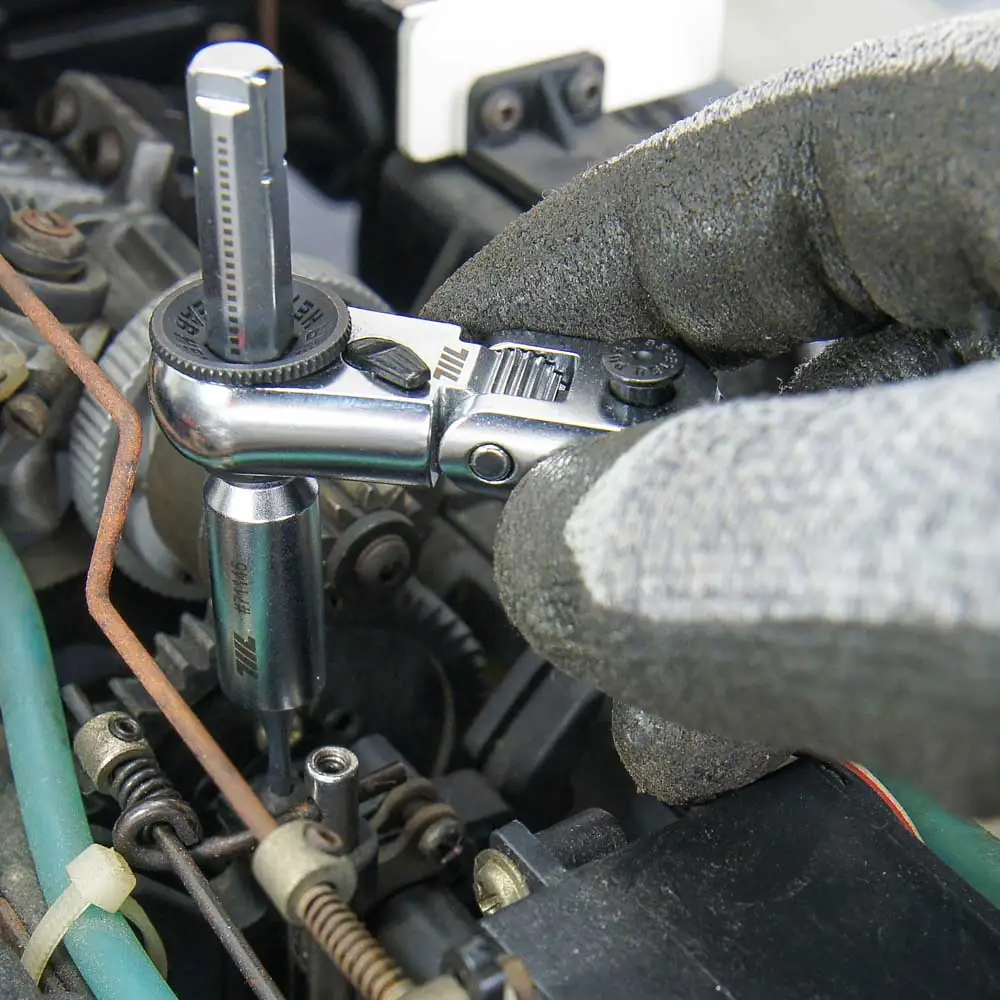 1/4” Flex Head EDC Ratchet Wrench With T-Handle-01